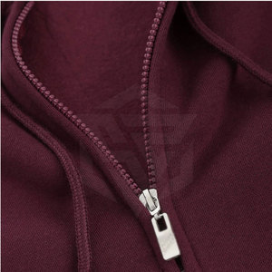 Meilleure vente 100% coton avec fermeture éclair sweats à capuche pour hommes 320g conception personnalisée pour une utilisation hivernale Service OEM disponible en ligne séchage rapide - Product Image 5