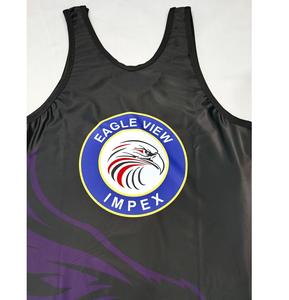 Venta al por mayor de camisetas de lucha de diseño personalizado para hombres, camisetas de entrenamiento de potencia de levantamiento de pesas sublimadas, productos de boxeo personalizados - Product Image 5