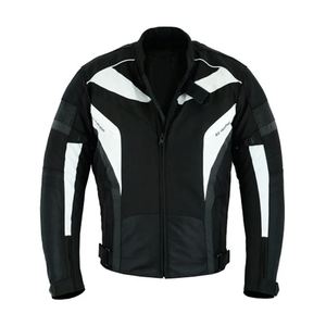 Top Notch hombres verano/invierno Cordura textil motocicleta chaqueta rojo negro a prueba de viento impermeable transpirable secado rápido Touring - Product Image 6