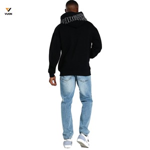 OEM Wholesale Unisex Hoodies Oversize Hoodie Men Puff Printing & Embroidery Custom High Quality <b>Zip</b> <b>up</b> Hoodies - Product Image 6