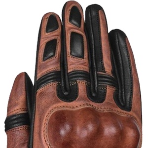 Gants de moto courts pour hommes compatibles écran tactile, respirants, anti-chute, avec coques rigides aux articulations - Product Image 4