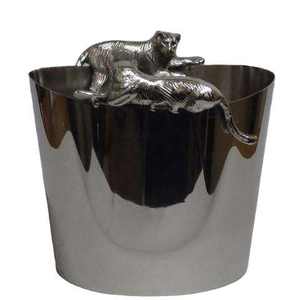 Metal Luxurious Finished Champagne & Beer Bottle Holder Chiller Ice Bucket <b>Animal</b> Theme Hot Arrival - Product Image 1
