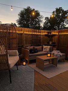 Cage forme photophore bougie lanterne créative motif géométrique fer fait lanterne de sol à la main de haute qualité lanterne - Product Image 6