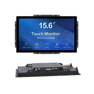 15.6 Inch Open Frame Touch Screen Monitor With PCAP LCD Display
