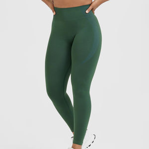 Leggings d'entraînement taille haute pour femmes, vêtements de sport de haute qualité, tissu tricoté solide de style tendance en vente pour femmes 2026 - Product Image 3