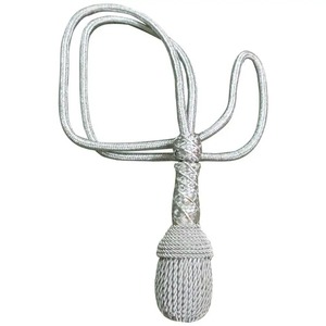 Nudos de espada de alambre de lingotes OEM hechos a medida, Material de alta calidad, tamaño de Color personalizado, accesorios Uniformes de alambre dorado ajustables - Product Image 1