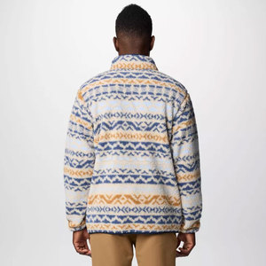 Sudadera con Capucha para Hombre, de Forro Polar Sherpa, Ecológica, Transpirable, con Botones, 350g, Cálida, para Invierno y Actividades al Aire Libre - Product Image 2