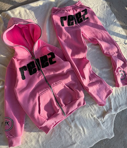 ชุดวอร์มมีซิปของผู้ชายผ้าคอตตอนปักลาย400gsm ระบายอากาศได้ดีแห้งเร็วเหมาะสำหรับฤดูหนาว - Product Image 5