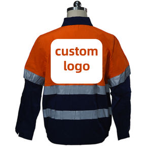Uniforme de Trabajo Industrial para Minería y Construcción OEM, Ropa de Trabajo con Logotipo Personalizado, Ropa de Seguridad Reflectante de Alta Visibilidad - Product Image 3