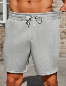 <b>Mens</b> <b>Lounge</b> Sweat <b>Shorts</b>, Casual Elastic Waist Gym Workout <b>Shorts</b> with Drawstring - Product Image 3