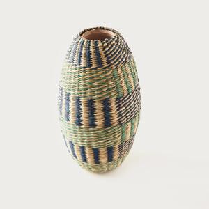 Seagrass Handwoven <b>Decorative</b> <b>Vase</b> Made in Vietnam Ecofriendly material for Home Decor and tableware decoration Wholesale - Product Image 4