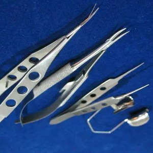 Instrumento Médico Castroviejo, Microinstrumentos Oftálmicos Reutilizables de Acero Inoxidable, Kit Quirúrgico Certificado MOL - Product Image 1
