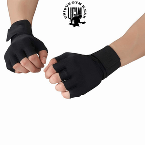 ถุงมือออกกำลังกายหนังกันน้ำขายดีสำหรับทุกเพศ เหมาะสำหรับยกน้ำหนักและกีฬากลางแจ้ง ราคาขายส่ง - Product Image 2