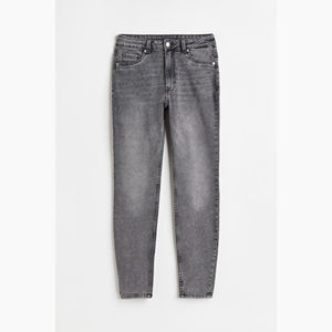 Pantalones pitillo elásticos a la moda 2025, pantalones vaqueros ajustados a la moda para mujer, pantalones vaqueros rectos de cintura alta para mujer, servicio OEM para mujer - Product Image 3