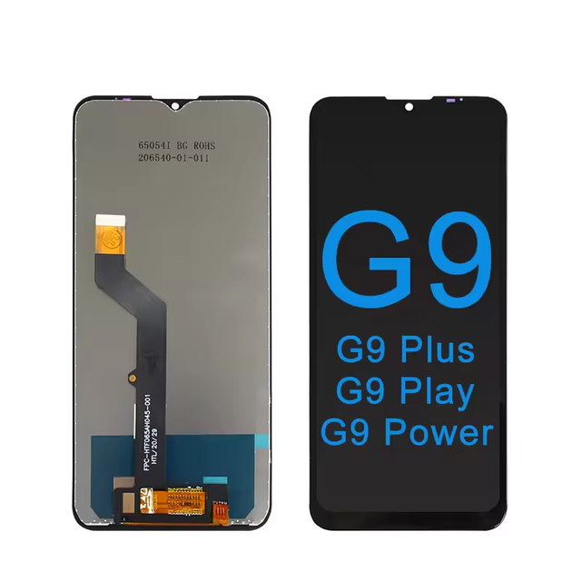 Original Motorola G9 Plus Play Power Mobile Phone LCD Touch Digitizer Screen 1 Year Warranty High Quality 100% Tested Repair