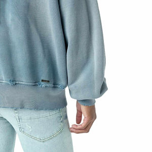 Offre Spéciale Pull sur mesure sérigraphie Sweat à capuche Boxy surdimensionné Vente en gros Sweats à capuche et sweat-shirts pour hommes délavés à l'acide - Product Image 6