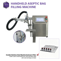 Machine de remplissage semi-automatique portable pour sachets aseptiques de jus, de qualité alimentaire, pour boissons et sauces