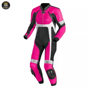 Combinaison de course de moto en cuir Combinaison de moto et de course automobile en cuir pour hommes Équipement de motard léger OEM 2025 - Product Image 4