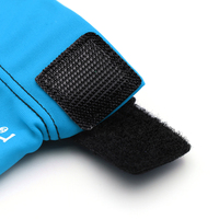 Accessoires de billard haut de gamme de qualité supérieure 3 doigts fermés doigts couverts complets gants de billard de billard