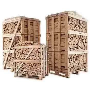 El mejor proveedor de Europa de troncos de leña de roble-Humedad de leña seca al horno 18%-Leña de madera dura para energía térmica