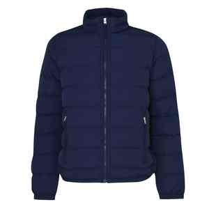 2026 High Quality Breathable Waterproof Stand Collar Front Logo Winter Puffer <b>Jacket</b> For Men - Product Image 6