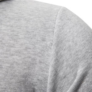 Vente en gros Sweatshirts à capuche pour hommes surdimensionnés Sweatshirts à capuche sans logo personnalisé pour hommes avec fermeture éclair Unisexe - Product Image 3