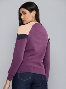 Sudadera transpirable con forro polar de otoño para mujer con mangas largas Diseño de Jersey fácil Logotipo personalizado con capucha en la parte delantera - Product Image 3