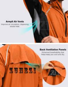 Chaleco de Seguridad Reflectante de Alta Visibilidad de Algodón ANSI Clase 2, Suministro de Fábrica, con LED Intermitente, Logotipo Personalizado para Trabajo, Impermeable, Ligero, para Lluvia - Product Image 4