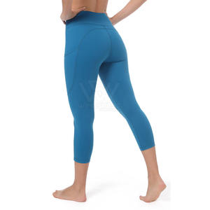 Comfortable High Quality <b>Women</b> Elastic Waist <b>Yoga</b> Leggings Low Price Light Weight <b>Women</b> <b>Yoga</b> <b>Pants</b> - Product Image 2