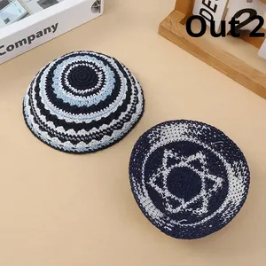 Nouveau Chapeau Juif Unisexe Personnalisable Brodé à Bords Arrondis et Blocs de Couleurs, Vente en Gros 2025 - Product Image 2