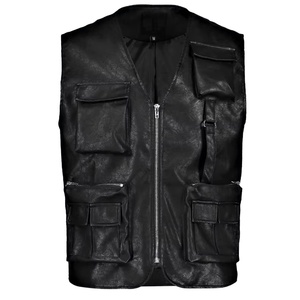 Chaleco de Caza de Cuero para Mujer, Diseño Único, Venta Caliente, Asequible, Hecho en Fábrica, Transpirable, Chaleco de Caza de Cuero para Hombre - Product Image 1