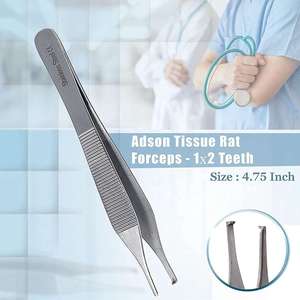 Qualité supérieure 5 pièces pinces à ciseaux hémostats porte-aiguilles ensemble de lacération de suture Kit complet d'instruments de suture - Product Image 4