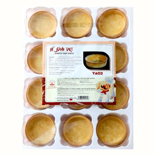 Tartelettes de qualité supérieure, OEM/ODM, HALAL, vente en gros, expédition prête, pâtisserie, tartelettes aux œufs surgelées, coquille de tartelette, YA02, 420G, dessert sucré, exportation - Product Image 1