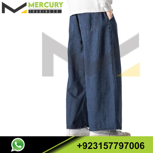 Jean Hip Hop pour Hommes Joggers Coupe Ample Streetwear Jeans Pantalons Stylisés High Street Cargo Denim Pantalons - Product Image 6