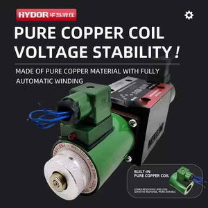 Bộ phận thủy lực 24V 34 *-H6B-T loạt Van điện từ áp suất cao 220V AC van thủy lực van điều khiển điện - Product Image 4