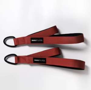 INIKO R0202415 Accessoires de Pilates, équipement de fitness pour yoga et Pilates, sangles à double boucle en tissu et nylon, largeur 4,6 mm, utilisation en studio - Product Image 1