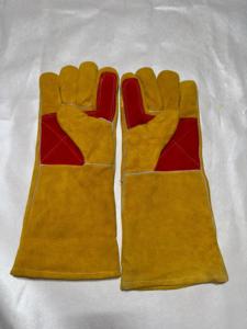 Grands gants de soudage en cuir Kevlar Gants de sécurité ignifuges résistants à la chaleur pour les soudeurs - Product Image 2