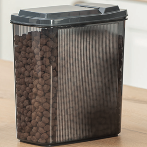 <span class=keywords><strong>4L</strong></span> <span class=keywords><strong>container</strong></span> lưu trữ thực phẩm với nắp lật cho nhà bếp đựng thức ăn tổ chức rõ ràng nhựa bin lý tưởng số lượng lớn thực phẩm khô ngũ cốc gạo mì ống - Product Image 1