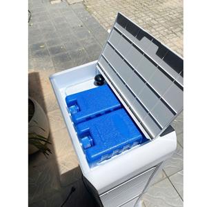 OEM Portable AC 210W 60db Double Refroidisseur D'air Autoportant 3 Vitesses 220V-240V/50Hz Blanc Gris Niveau de Bruit Vietnam en Plastique - Product Image 1