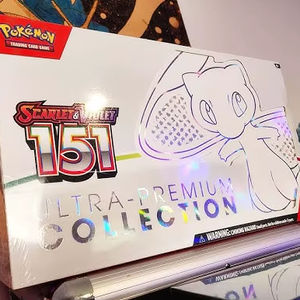 Achetez en toute confiance la boîte de collection ultra premium Pokémoned Scarlet Violet 151, tendance, écologique, en papier, d'origine anglaise, fabriquée en usine. - Product Image 1