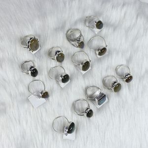 Anillos de piedras preciosas de labradorita multiflash de alta calidad, conjunto de bisel, anillos de labradorita al por mayor, fabricación de joyas para proveedores minoristas - Product Image 3