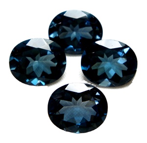 Hermosos precios al por mayor de alta calidad, Topacio Azul de forma ovalada, precio al por mayor, corte facetado, piedras preciosas sueltas, OEM a granel - Product Image 4