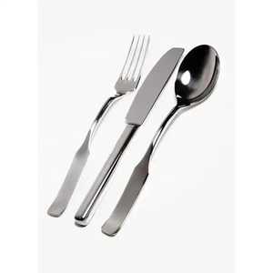 High Quality Silver Plated Stainless Steel Eco-Friendly Dishwasher Safe <b>Salad</b> <b>Servers</b> Flatware Set for Restaurants Hotels - Product Image 1