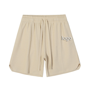 Fashion Casual <b>Men</b> Running Sport Elastic Belt <b>Shorts</b> Custom <b>Men's</b> Cotton Sport Drawstring <b>Shorts</b> - Product Image 3