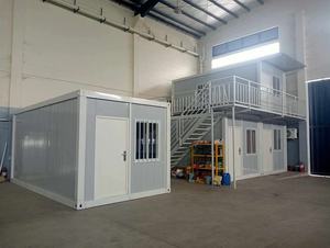 Meilleure solution mobile de luxe préfabriquée d'usine, 20ft/30ft, en métal respirant, épaisseur standard, avec sortie salle de bain, pliable et extensible - Product Image 5