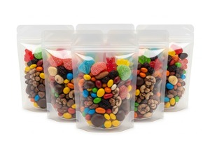 ถุงบรรจุภัณฑ์พลาสติกใสปิดได้ถุงซิปล็อคใสสำหรับใช้ในอาหารและขายปลีก - Product Image 2