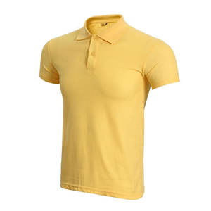 เสื้อโปโลสตรีทแวร์พรีเมียมสำหรับผู้ชาย |   ผ้าปิเก้สีเหลืองพาสเทลแบบทึบ |   เสื้อเบสิคสไตล์ลำลองสำหรับชีวิตในเมือง น้ำหนักเบา ระบายอากาศได้ดี - Product Image 3