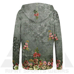 Sudadera con Capucha Personalizada para Mujer, de Felpa, Sublimada, de Alta Calidad, con Estampado Completo, de Secado Rápido, Transpirable, Larga, Cálida y Cómoda - Product Image 3
