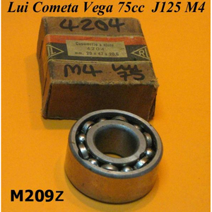 Cojinete del cigüeñal del lado del conductor Lambretta J125 Starstream + LUI75/ Vega/ Cometa - Product Image 1