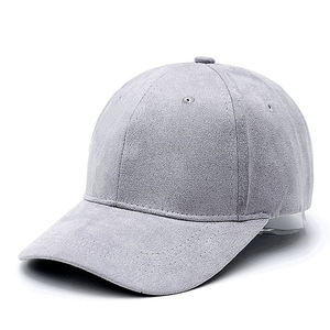 Sombrero de béisbol de gamuza de 6 paneles clásico al por mayor, gorra deportiva con ala curva ajustable y logotipo bordado en 3D hecho a medida - Product Image 6